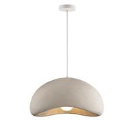 Luminaire suspendu moderne minimaliste de style nordique pour cuisine et salle à manger, lampe suspendue en ciment, lustres en résine pour salon
