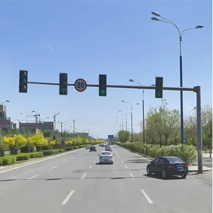 Vente en gros prix bon marché longue durée de vie a mené le poteau de signalisation routière