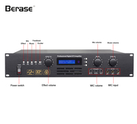Equipo de sonido amplificador de potencia de efecto de audio profesional de alta calidad