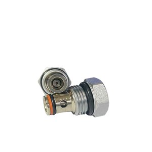 Vanne de retenue à cartouche en acier au carbone fileté hydraulique LCV08-20, filetage externe 3/4 pouces, pression maximale 315 bars - Product Image 1