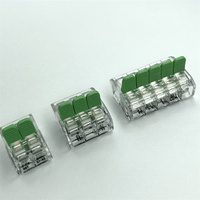Connecteur de câble OJUN haute sécurité Oj-265 à éclairage LED, câblage rapide, 5 broches, bornier, connecteur 222, distributeur agréé