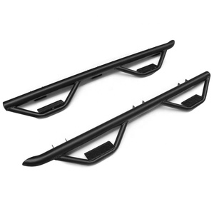 Estribo todoterreno para accesorios Bronco de 4 puertas 2021 2022 2023 2024 Barra de Nerf de tubo lateral negro resistente - Product Image 1