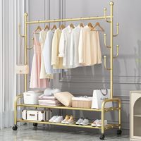 Porte-manteau banc à chaussures, porte-vêtements sur pied, armoire à vêtements portable, présentoir pour magasin de vêtements