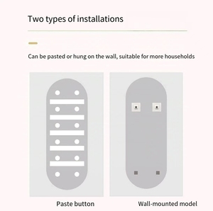 Thanh Lịch Dài Hình Bầu Dục Nhà Trang Trí Tường Gương Tùy Chỉnh Tối Giản Phong Cách Nhà Máy Bán Hàng Trực Tiếp Vật Liệu Thủy Tinh - Product Image 6