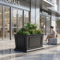 Grandes jardinières dorées d'extérieur, pots de fleurs modernes, fournisseurs de jardinières, vase de sol pour décoration intérieure