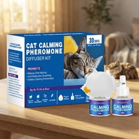 Diffuseur de phéromones pour chat de 60 jours contre le stress, les jets de urine, les bagarres entre chats, l'agressivité, les miaulements et les griffades excessifs
