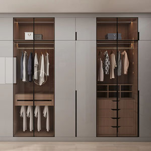 Armario de Madera de Lujo de Alta Calidad Personalizado de Guangdong, China, en Estilo Tradicional - Product Image 1