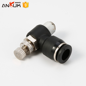 <span class=keywords><strong>Serie</strong></span> SL de una manera de la válvula del acelerador de mano controlador de velocidad de conexión neumática control - Product Image 5