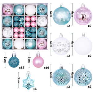 New <b>Christmas</b> Decorative Ball Pendant Creative Painted Ball <b>Christmas</b> Tree Pendant Decorated With Round <b>Christmas</b> Ball Gift <b>Box</b> - Product Image 5
