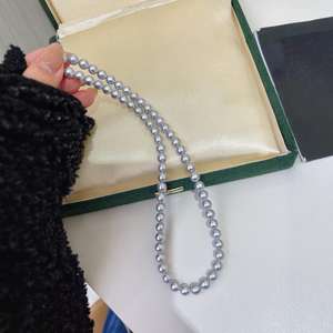 Collar de Mickey Mouse Creativo y Moderno para Mujer, con Perlas Naturales de Agua Dulce, Diseño de Clavícula de Dibujos Animados - Product Image 1