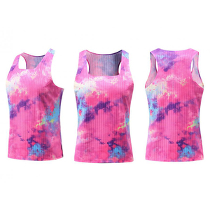 เสื้อกีฬาผู้ชาย ระบายอากาศได้ดี น้ำหนักเบา ผลิตจากโพลีเอสเตอร์ เหมาะสำหรับออกกำลังกาย ฟิตเนส เสื้อกล้ามลำลอง ไม่มีแขน สำหรับชกมวยและออกกำลังกาย - Product Image 2