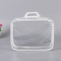 Sac d'emballage transparent en PVC pour couette et couverture, pochette verticale imprimée