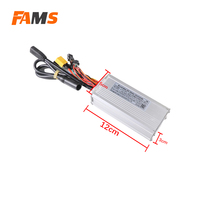 Contrôleur de moteur sans balais C80 48V 21A en aluminium, version européenne OUXI pour moteur de vélo électrique 250W avec prise rouge (code7562)