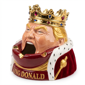 <span class=keywords><strong>Cendrier</strong></span> de luxe artisanal de qualité supérieure King Donald pour cigares, personnalisable avec logo, idéal pour la maison et les bars - Product Image 1