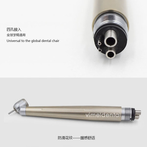 Vimel handpiece ความเร็วสูงสำหรับทันตกรรมมุมเอียง45องศาแบริ่งเซรามิกสองรูสี่รู - Product Image 5