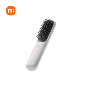 Cepillo alisador de pelo inalámbrico Xiaomi, con batería de 3200mAh, ajustes de calor regulables para cabello grueso, fino y abundante. - Product Image 1