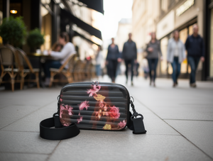 Borsa a tracolla in plastica da donna da 7 pollici, impermeabile, con motivo a cartoni animati, per tutte le stagioni - Product Image 2