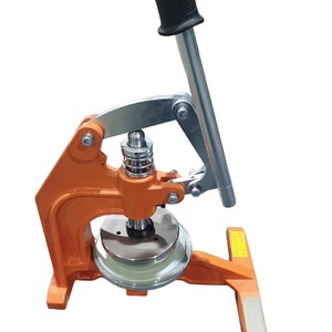 繊維GSM重量試験マニュアルグレードハンドプレスGSMファブリックサークルサンプル切断 - Product Image 2