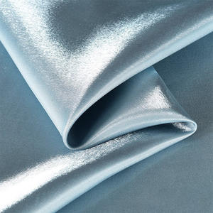 Haut de gamme mariée brillant métallique Durable réfléchissant 100% Polyester cristal liquide <span class=keywords><strong>Organza</strong></span> robe de mariée tissu Satin pour les femmes - Product Image 5