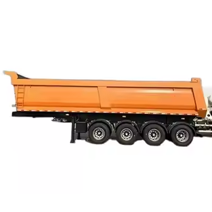 Camión Volquete de 40cbm con Cilindro Hidráulico, 4 Ejes, Tipo U, para Transporte de Carbón, Arena y Piedra - Product Image 1