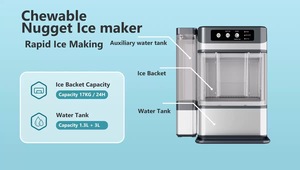 Máquina de Hielo Nugget de Acero Inoxidable Marca BLG, Producción Rápida de Hielo, Fácil de Limpiar, para Clubes de <span class=keywords><strong>Golf</strong></span>, Obtén <span class=keywords><strong>Ofertas</strong></span> Exclusivas - Product Image 6