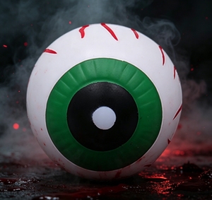 Juguete Antiestrés de PU con Forma de Globo Ocular Personalizado, Ojo Ensangrentado Aterrador, Ideal para Decoración de Fiestas de Halloween, Regalo Promocional - Product Image 2