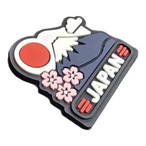 Imán de nevera de PVC suave del Monte Fuji de Japón, imán de nevera 3D con diseño de Sakura, recuerdo, regalo - Product Image 1