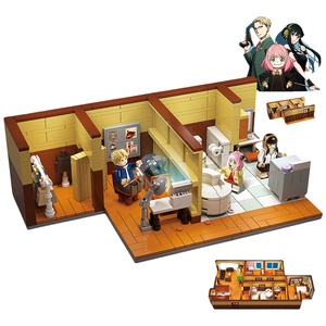 Venta caliente DIY bloques <span class=keywords><strong>de</strong></span> construcción juguetes adornos juegos <span class=keywords><strong>de</strong></span> espía y <span class=keywords><strong>juego</strong></span> <span class=keywords><strong>de</strong></span> bloques <span class=keywords><strong>de</strong></span> construcción <span class=keywords><strong>de</strong></span> marca co - Product Image 1