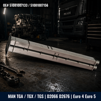 مبرد EGR من المصنع مباشرة 51081007133 51081007156 لشاحنات MAN TGA TGX TGS D2066 D2676 يورو4 ويورو5 من الفولاذ المقاوم للصدأ