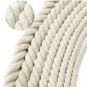 10 मिमी पुनर्नवीनीकरण मोटी कार्बनिक 100% कपास रस्सी 6 मिमी - Product Image 4