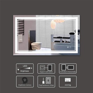 Smart Bathroom Touch Switch Screen <b>Mirror</b> Glass Wifi Washroom Espejo Vanity Led <b>Light</b> <b>Wall</b> Bath <b>Mirror</b> - Product Image 6
