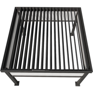 Paneles de Techo Aislantes de Aluminio para Exteriores de 3 x 4 m, Pérgola de Aluminio con Persianas Motorizadas para <span class=keywords><strong>Jardín</strong></span> - Product Image 2