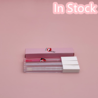 Emballage carré transparent pour rouge à lèvres, nouvel accessoire cosmétique, Tube vide, en plastique, liquide de haute qualité, ml