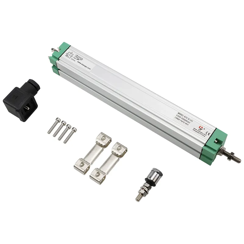 Sensor Posisi Linier Resolusi Tinggi KTC 300MM Sensor Perpindahan Linier Resistansi