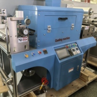 Petite machine de laminage et de revêtement électrique automatique à rouleaux pour laboratoire, adaptée aux matériaux PET/OPP