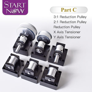 Bộ dụng cụ tự lắp ráp máy khắc cắt laser CO2 Startnow, phần cứng cơ khí truyền động CNC, bộ giá đỡ lắp kính laser - Product Image 4