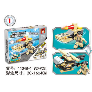 Jouets de <span class=keywords><strong>guerre</strong></span> 8 en 1 série armée blocs de camion et d'avion, briques militaires de la <span class=keywords><strong>guerre</strong></span> mondiale, blocs de construction militaires - Product Image 3
