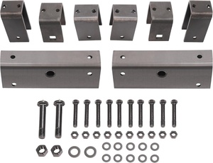 Nouveau kit de suspension pour essieu de remorque, avec ressort à glissière de 2 pouces de large, capacité 7000 lb, en acier antirouille, pour suspension de remorque - Product Image 2