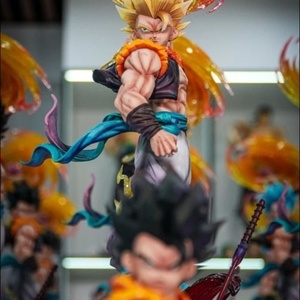 Figura de Acción de PVC de Goku con Tres Cabezas, Super Saiyan, Modelo de Anime GK - Product Image 3