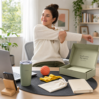 Coffret Cadeau Bien-être pour Employés : Kit de Bienvenue d'Entreprise Personnalisé avec Logo pour Achat en Gros et Événements