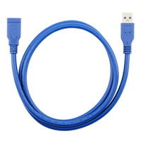 Cable de Extensión USB 3.0 de Cobre, Macho a Hembra, Alta Velocidad, 2m, para Conexión de Ratón, Teclado y Memoria USB