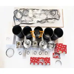 Untuk Hino J07ET J07E-T J07E JO7E kit pembangunan kembali cincin piston gasket silinder liner set poros engkol batang penghubung bantalan