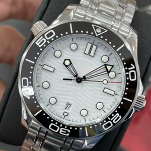 Montre mécanique de haute qualité avec bracelet en acier inoxydable, montre décontractée et professionnelle avec aiguilles, style sportif Omegaes - Product Image 5