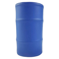 Balle anti-stress en forme de baril d'huile en PU écologique, en mousse PU souple, avec logo personnalisé, jouet à presser en forme de fût d'huile, vente en gros