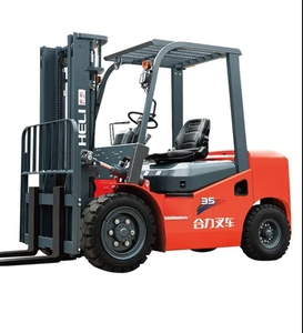 Heli 3.8 Ton Used Forklift K38 Secondhand Lift <b>Truck</b> With Engine Motor and Pump Core Components for Farms - Product Image 1