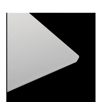 Panneau diffuseur de lumière LED RINA en acrylique avec surface transparente, services de découpe et de moulage CNC