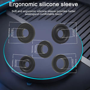 1.5 "〜3.0" シリンダー用高性能高度なユニバーサルシリコンポンプスリーブ男性用強化セックス玩具アクセサリー - Product Image 4