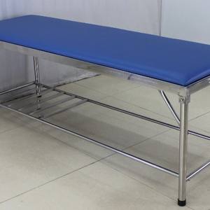 Stainless Steel Lifting Back Clinic <b>Massage</b> Bed with Paper Roll Bar Physiotherapy Examination Bed <b>Legs</b> - Product Image 2