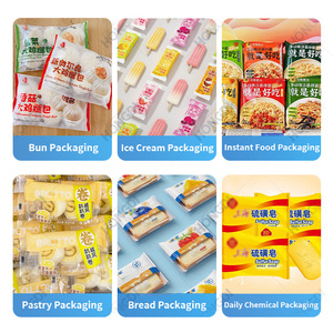 เครื่องบรรจุภัณฑ์แบบแนวนอนอัตโนมัติสำหรับอาหาร เคมีภัณฑ์ อะไหล่ฮาร์ดแวร์ สินค้าอุปโภคบริโภคประจำวัน บรรจุภัณฑ์แบบฟิล์ม/ซอง - Product Image 4