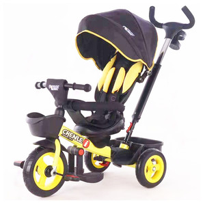 Meilleures ventes Nouveau tricycle intelligent pour enfants, <span class=keywords><strong>poussette</strong></span>, vélo à roulettes, triciclo pour bébé - Product Image 2